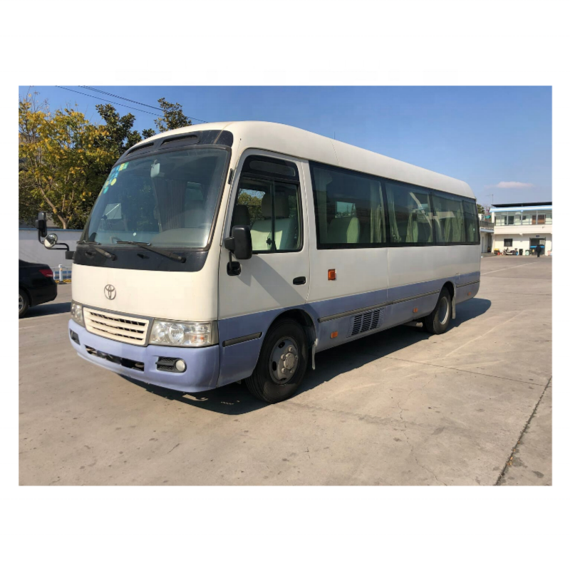 Spots Goods Used Electric Coaster Bus Front Engine Buses and Coaches Coaster Bus for Sale